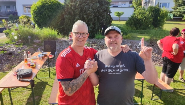 Udo Schwab, gewinnt das BL-Tippspiel des Bayern Fanclub Höpfingen'82