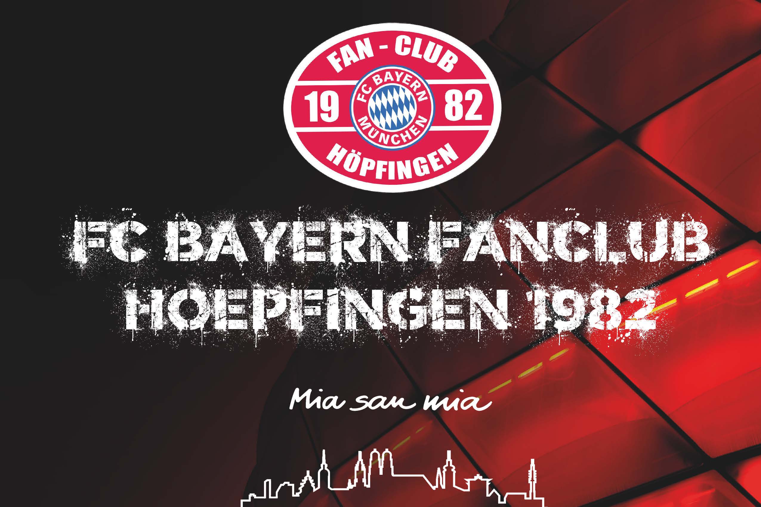 Der FC-Bayern-Fanclub Höpfingen 1982 boomt