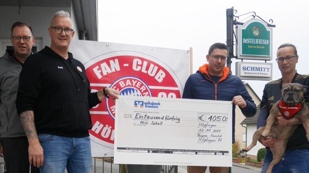 Bayern-Fanclub hilft dem kleinen Milo aus Höpfingen