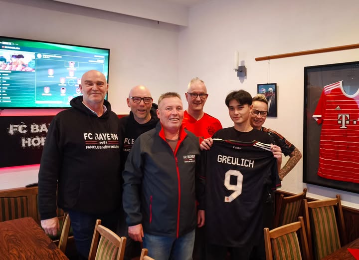 Tim Greulich gewinnt Bayern Trikot